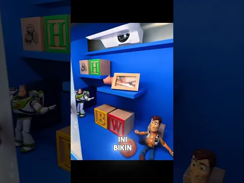 Mainan Ini Beneran Hidup Pas Pintu Ditutup?! 😱🧸 #shortvideo