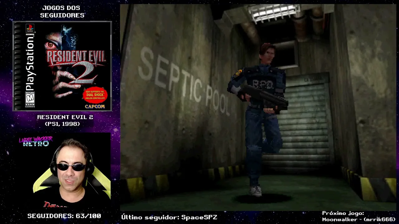 Resident Evil 2 (PS1) - 3° Dia (Jogos dos Seguidores)