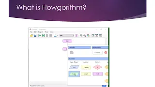 CIS 119 Lecture Course Overview v2 - 5 What is Flowgorithm