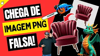 🚀Esqueça o PHOTOSHOP! IA Cria PNG Transparente em Segundos!