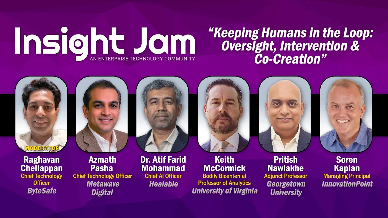 🔵 Keeping Humans in the Loop: Oversight, Intervention & Co-Creation | Panel Discussion