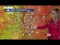 Heating up again as monsoon moves out