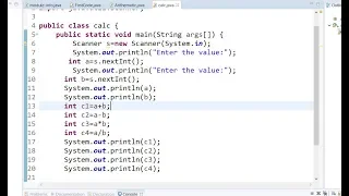 Java Tutorials In Telugu Arithmetic Operators In Java- Java Tutorials For Beginners In Telugu