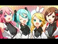 Download Lagu Mitchie M - Newly Edgy Idols feat. Hatsune Miku, Kagamine Rin, Megurine Luka, Meiko