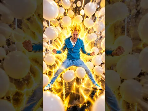 Je deviens Super Saiyan ⚡️🎈
