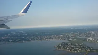 -JetBlue B6-287 Airbus A321 Take-Off Boston Logan to Los Angeles
