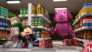 GhostPig APARECEU no MINECRAFT! ( Trevor Henderson )