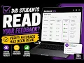 Viewing feedback in Blackboard Ultra