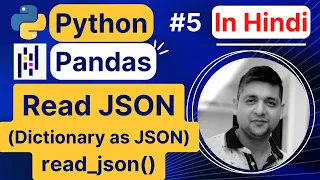 Python Pandas Read JSON Dictionary as JSON Python Pandas Tutorial in Hindi With Notes