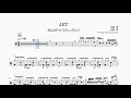 【ドラム楽譜】 JET / ポルカドットスティングレイ - JET / Polkadot Stingray 【Drum Score】