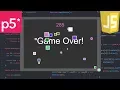 A Game A Day 18 - JavaScript Dodge