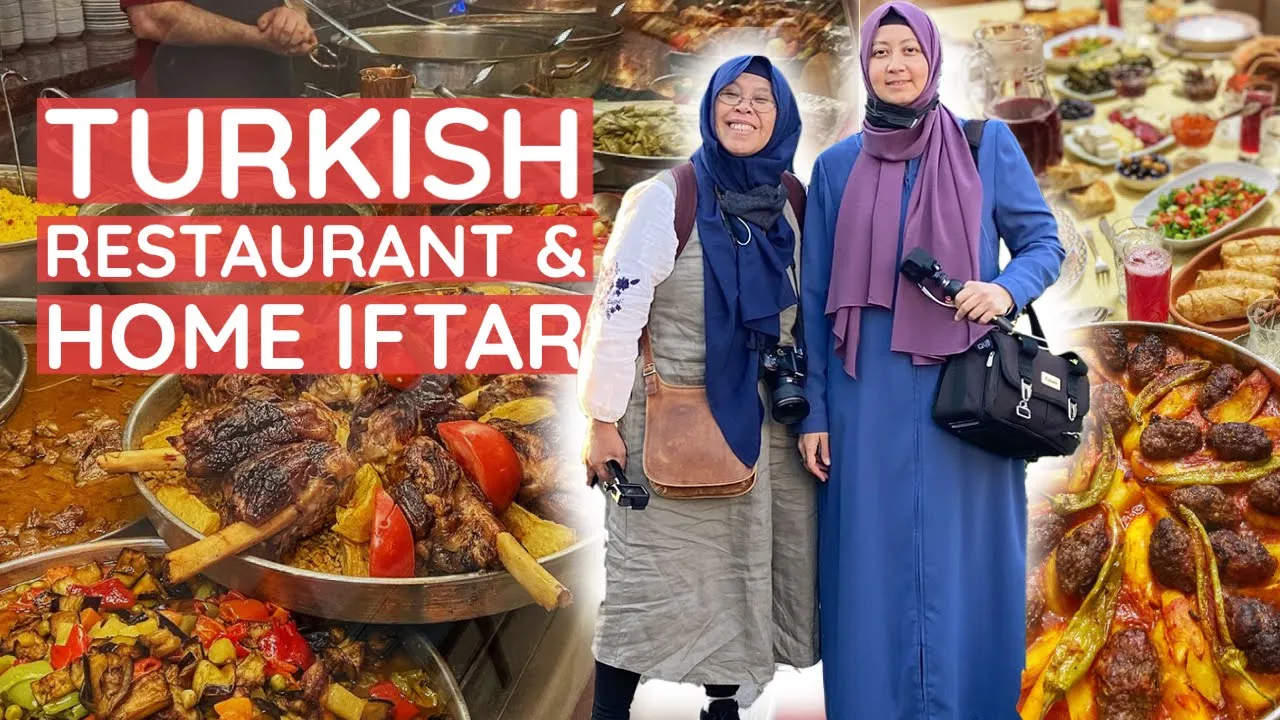 Turkish Restaurant Vs. Home IFTAR? With My Indonesian Follower - Ramadan 2022