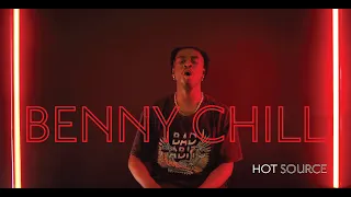 benny chill tries to rap after eating hot wings hot source kace