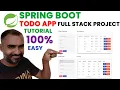 Spring Boot Todo App Tutorial Java Full Project in 2 Hours