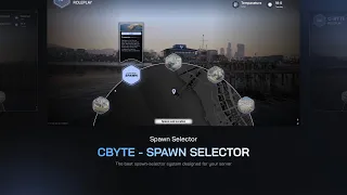 FREE Modern Spawn Selector UI Multi-Framework Support MJ DEVELOPMENT
