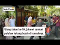 Download Lagu Ulang Tahun, Jokowi Undang dan Beri Santunan ke Puluhan Tukang Becak ke Rumah.
