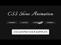 Social Media Buttons with Shiny Hover Effect CSS Animation Examples