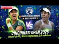 Alex Eala LIVE MATCH TODAY Cincinnati Open 2026 Round of 64 Match Highlights