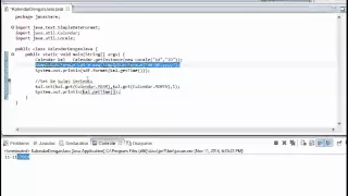 Java Easy Java Calendar 1