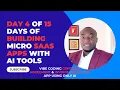 Day 4 of 15 vibe coding an AI Powered Contract Agreement Invoice generator App using AI