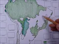 Biomes of South America map to color