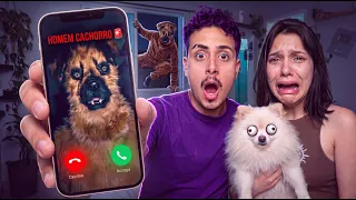 NÃO ATENDA A LIGAÇÃO DO HOMEM CACHORRO! *alguém se machucou?