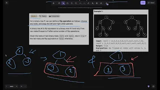 Leetcode 951 Flip Equivalent Binary Trees