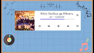 Vietsub Kitto Seishun Ga Kikoeru μ S LoveLive  Vietsub Kitto Seishun Ga Kikoeru μ S LoveLive