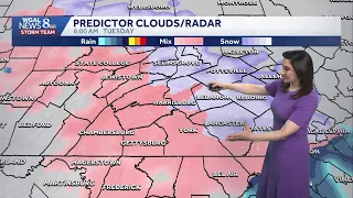 Freezing rain to rain this morning watch for slick roads in south-central Pennsylvania