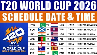 t20 world cup 2026 schedule time table t20 world cup 2026 schedule 2026 t20 world cup schedule