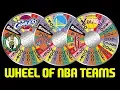 WHEEL OF NBA TEAMS RANDOM SQUAD NBA 2K17 MYTEAM ONLINE GAMEPLAY