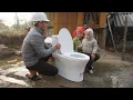 Download Lagu Full video TIMELAPSE: Rich guy help single mother building farm that spans years, Build a toilet