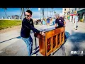 Piano Man Receives Donated Piano After Local Haulers Deliver to Boardwalk