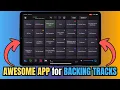GREAT App for Running BACKING TRACKS Live - Easy Performer