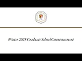 UMBC Winter Graduate Commencement 2025
