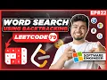 Word search using Backtracking Recursion Backtracking EP-22 DSA by Nishant Chahar