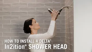 How to Install a Delta In2ition Showerhead
