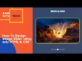 How to Design Image Slider with Navigation buttons using only HTML CSS
