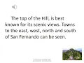 FINAL Oral Reading Fluency Passage The San Fernando Hill Mp4 Std 2