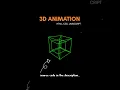 Explore a 4D Hypercube Tesseract Rotate with Mouse Drag HTML CSS JS Animation