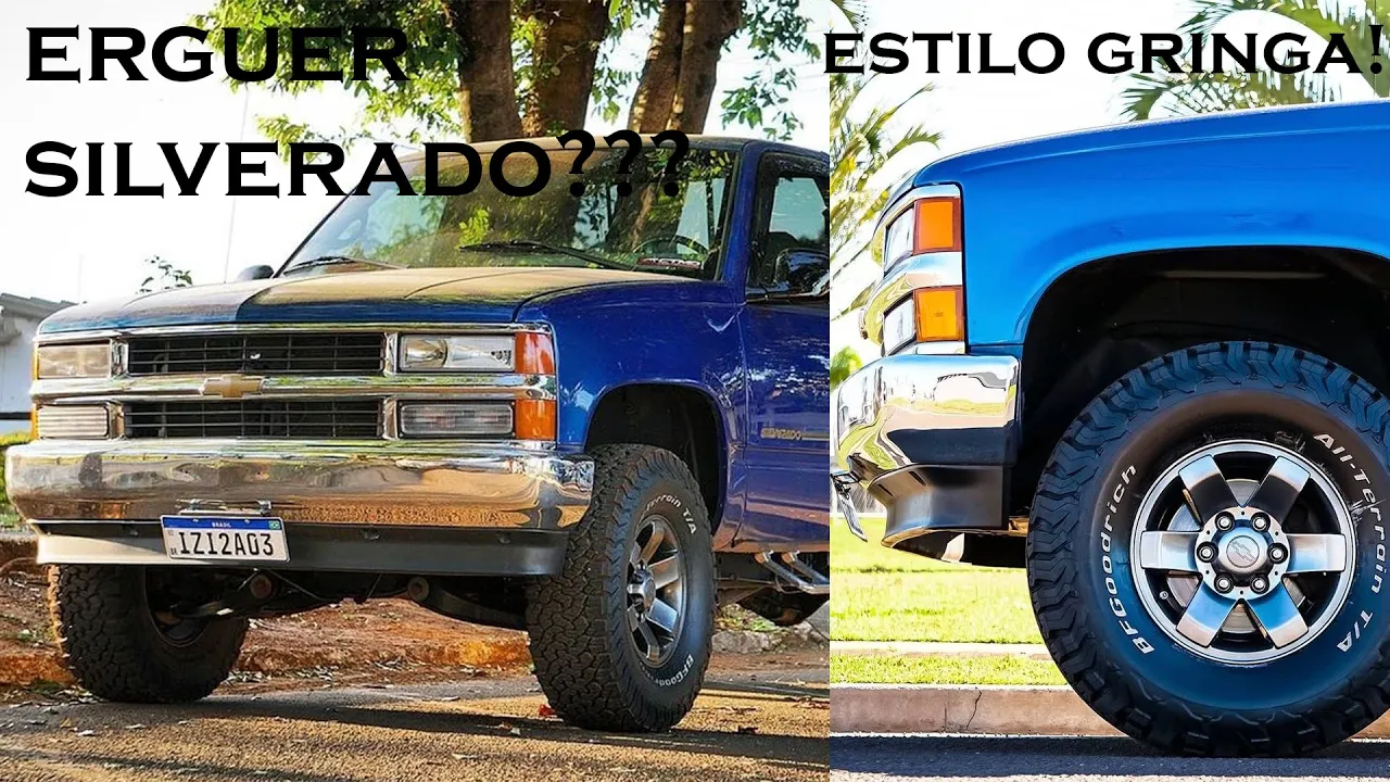 COMO LEVANTAR SILVERADO COM BODYLIFT! ft. @silveradoazul e racing67