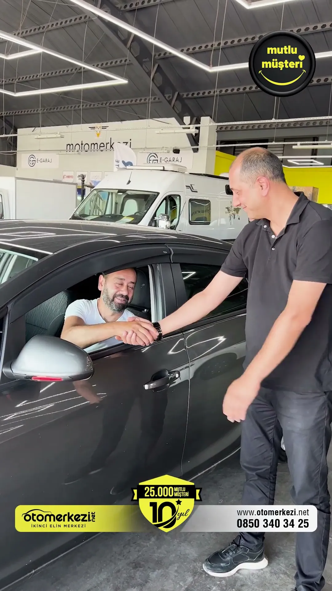 Otomerkezi ile Mutlu Müşteriler