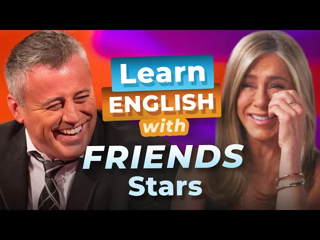 Video: Learn English with FRIENDS Actors — Funny Stories from Friends