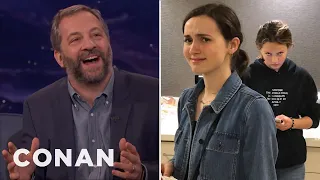 Judd Apatow My Daughters Think I m A Hollywood Dick CONAN on TBS