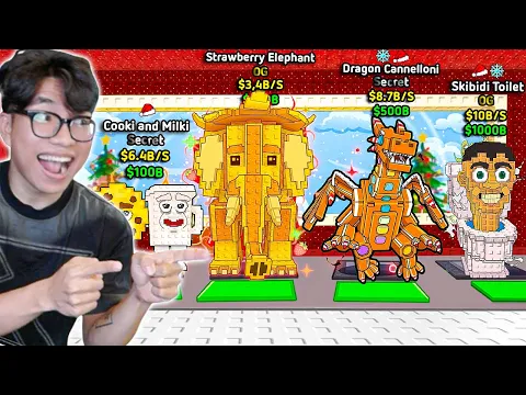 Video Thumbnail: BI HUỲNH CHẾ TẠO SIÊU PHẨM DRAGON GINGERINI 8.7B/S MỞ KHÓA BASE 0.001% TRONG STEAL A BRAINROT