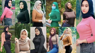 tiktok jilbab cantik goyang rok kentat licin s ks1 bikin gatahann tiktokviral viral shorts