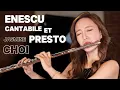 Lagu Enesco (aka Enescu) Cantabile et Presto [Flute \u0026 Piano] - #JasmineChoi #flute #flutist