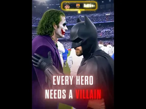 EVERY HERO NEEDS A VILLAIN 🦇 — Messi vs Ronaldo Edit | Baila Lento x Funk Mada (Slowed)
