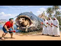 Heroic Rescue Team Saves Mother Camel Dragged Underwater by a GIANT Catfish 🐪😱