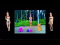 Snapchat AI dub princess femboy peach lily and purple blue leopard cat